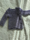 Vintage Purple Scrunch Shirt