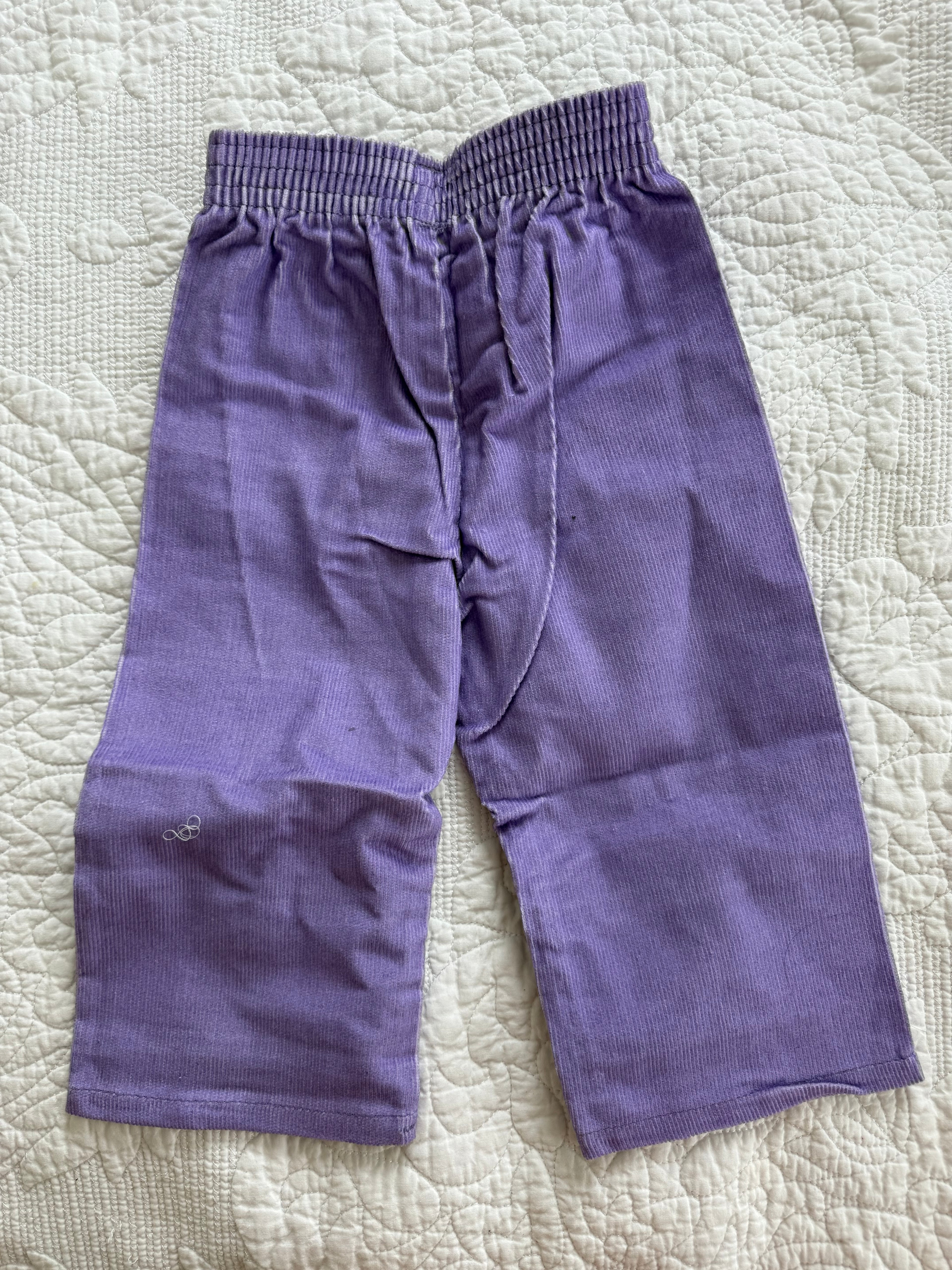 Vintage Purple Corduroy Pants
