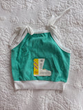Vintage NWT Teal Terry Tank