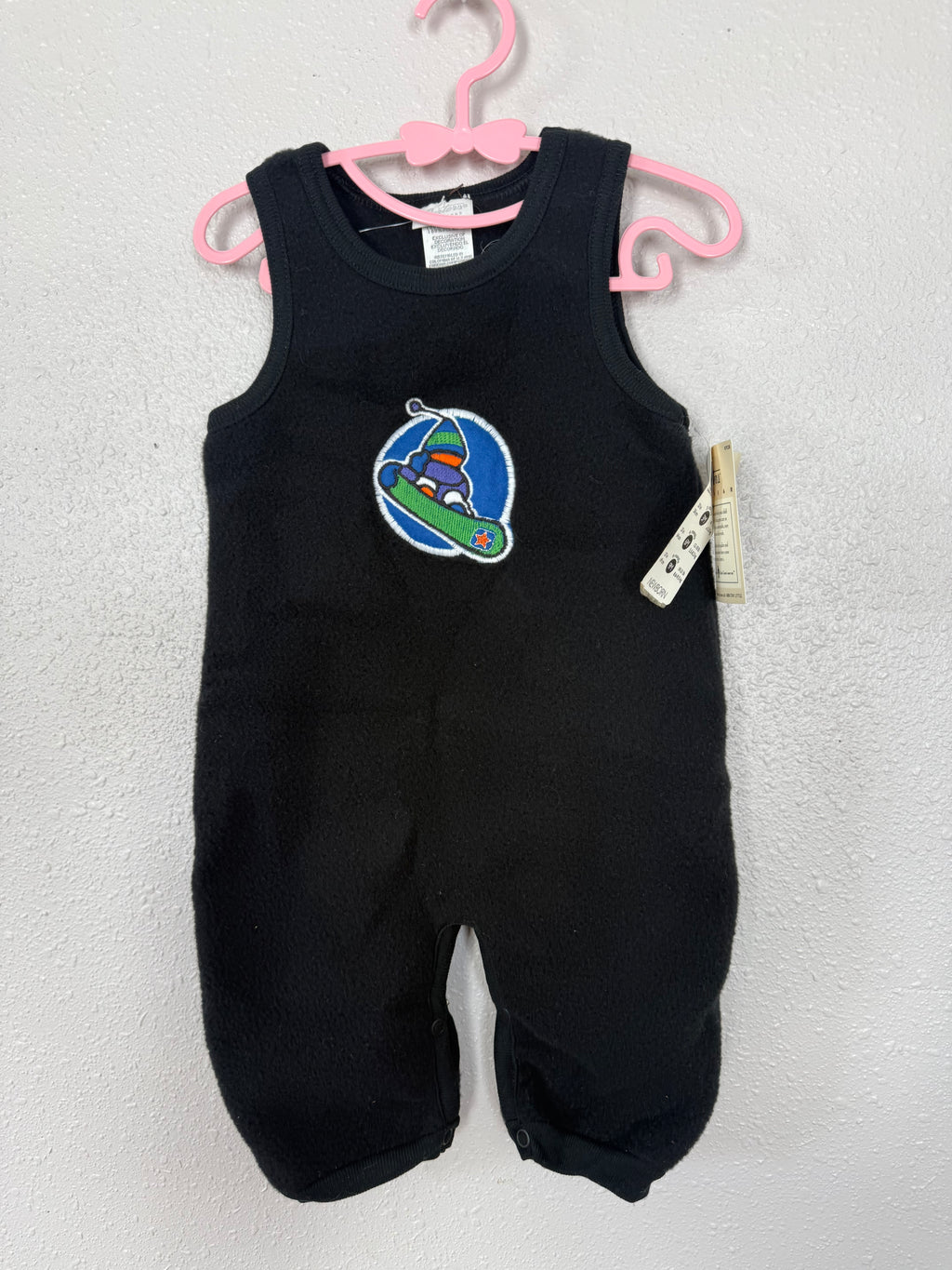 NWT Vintage Thermal Snowboarding Overalls