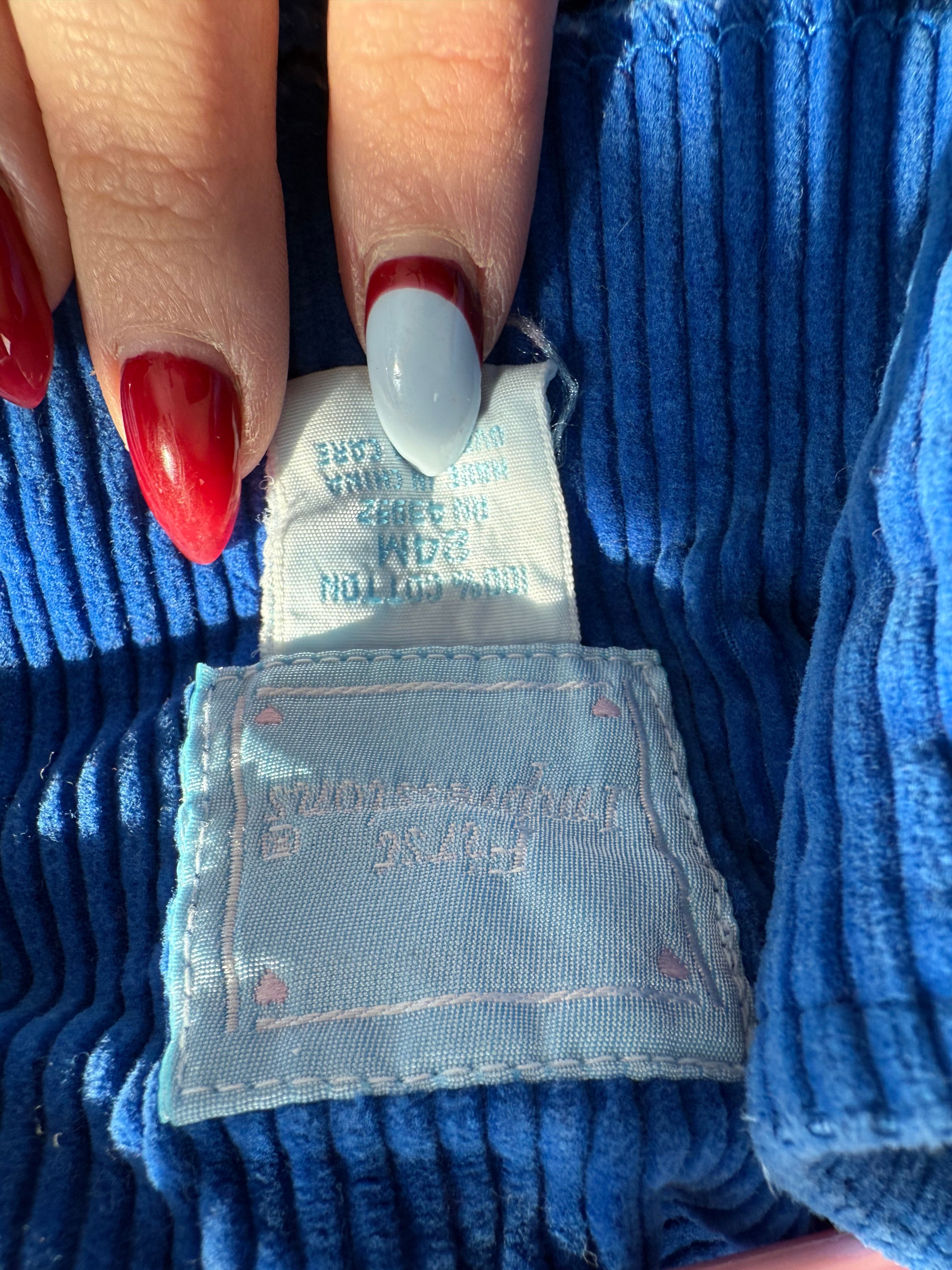 Vintage Colorblock Overalls