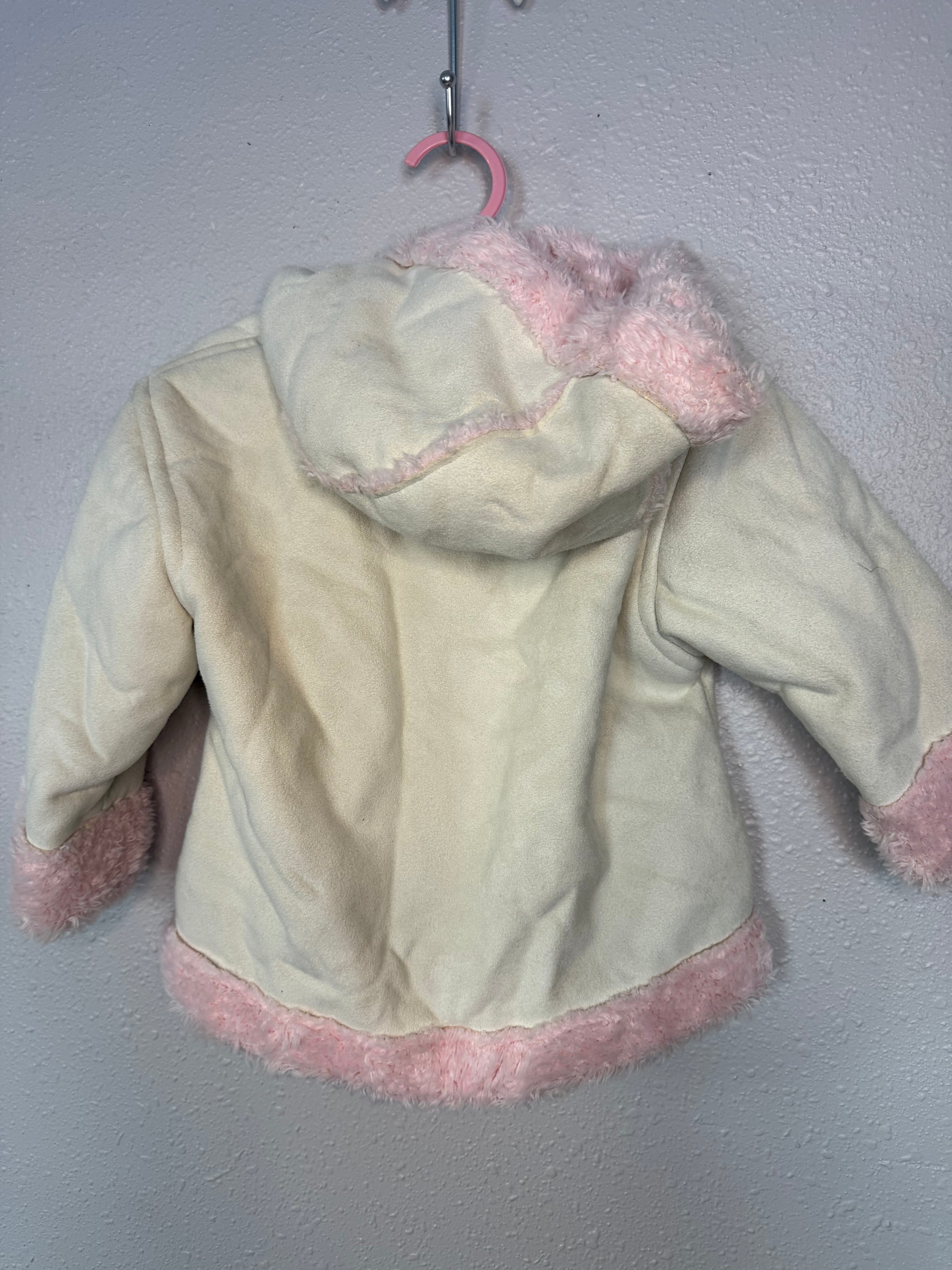 Y2K OshKosh Fur-lined and Suede Coat