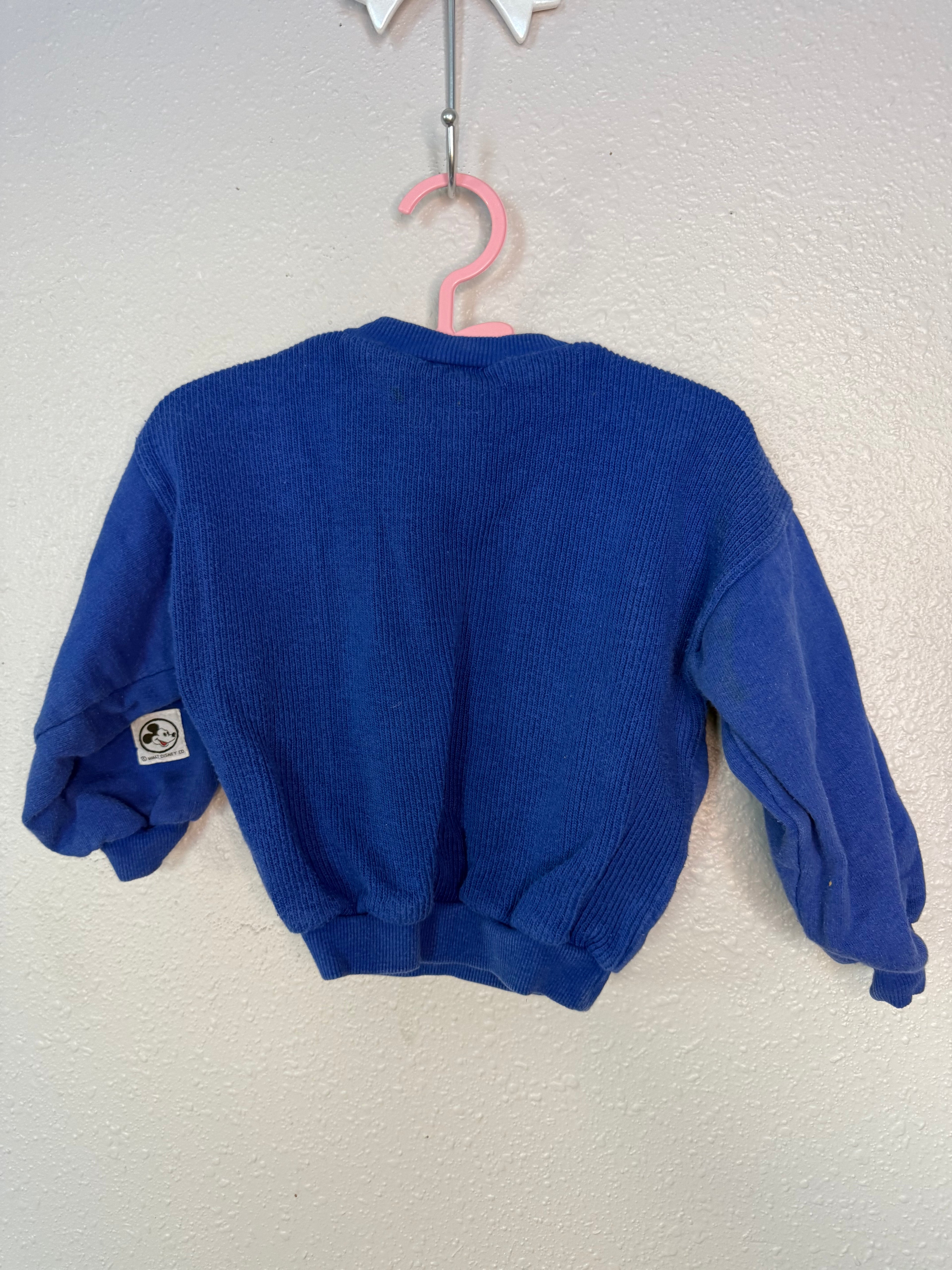 Vintage Mickey Mouse Blue Crewneck