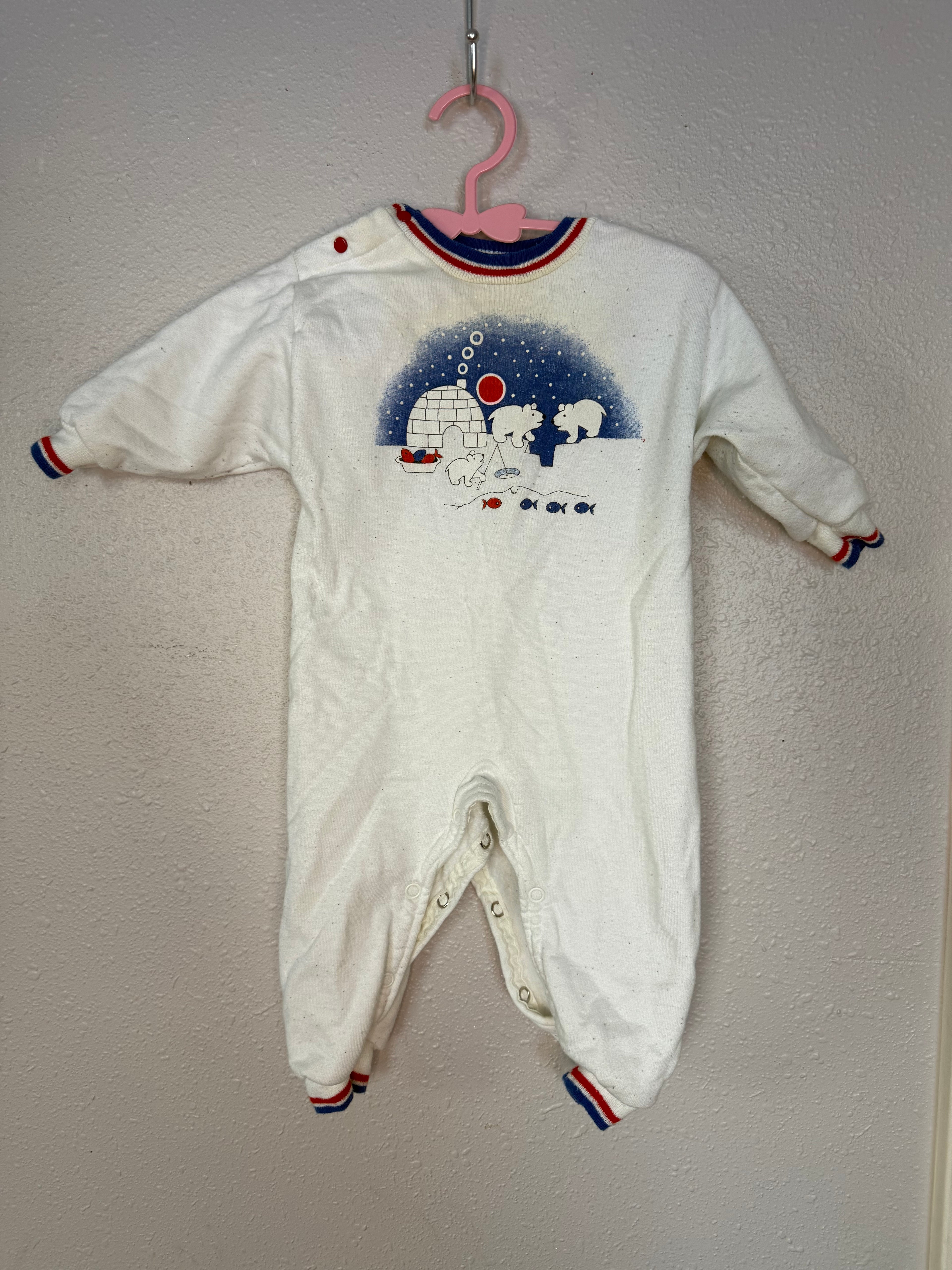 Vintage Polar Bear Jumper