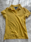 Y2K Tommy Yellow Collard Shirt