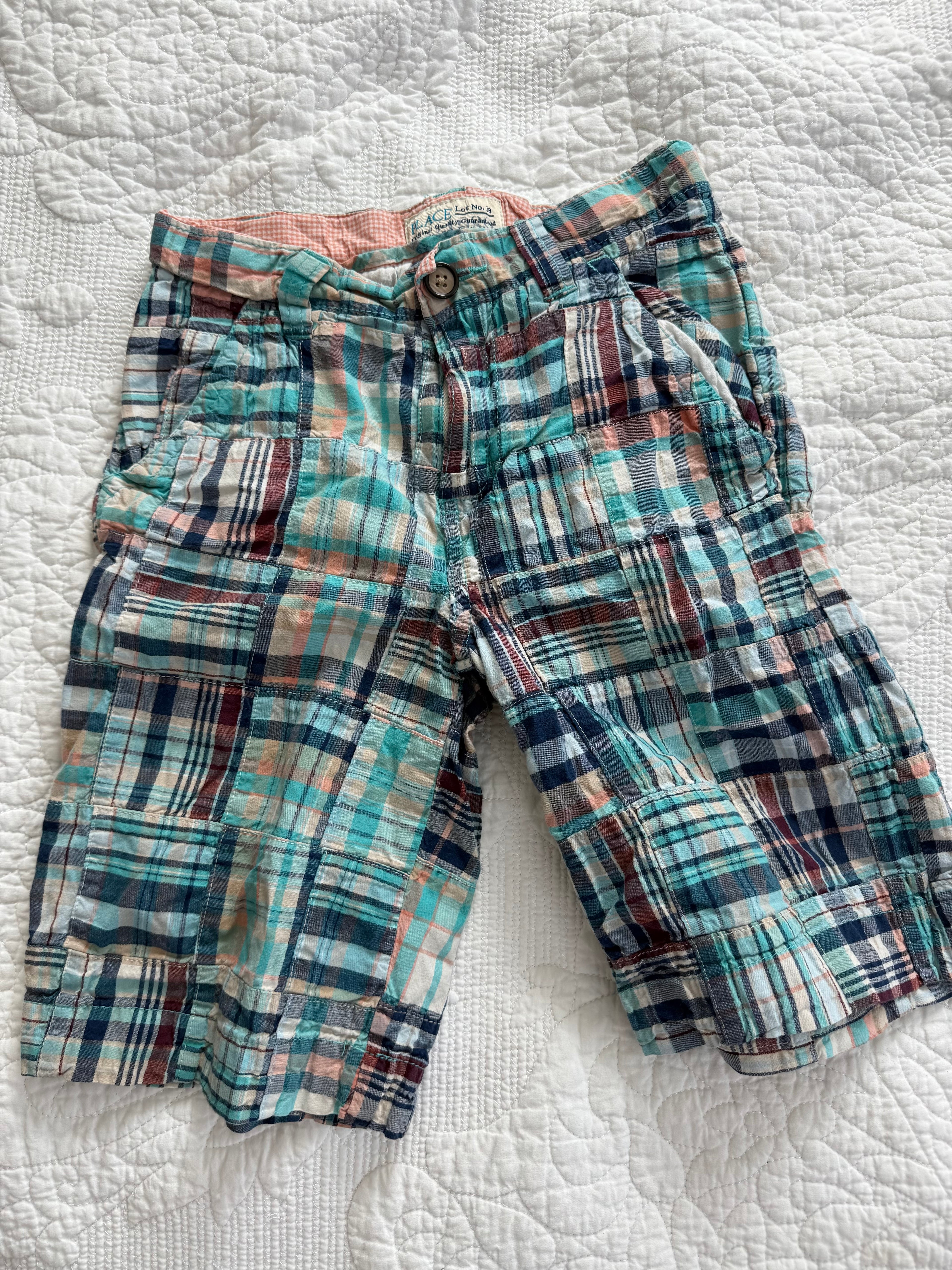 Y2K Children's Place Plaid Shorts