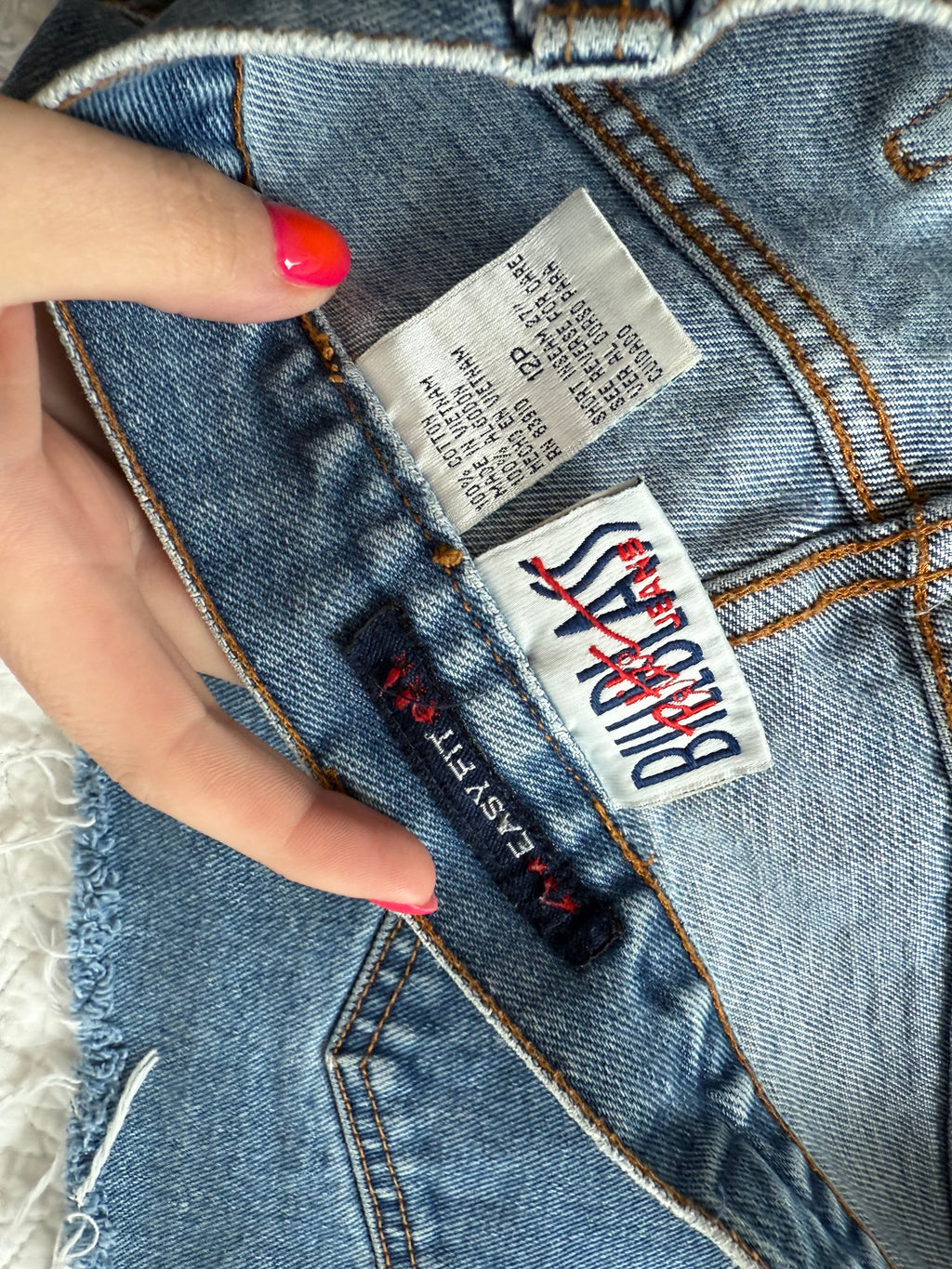 Vintage Bill Blass Denim Shorts