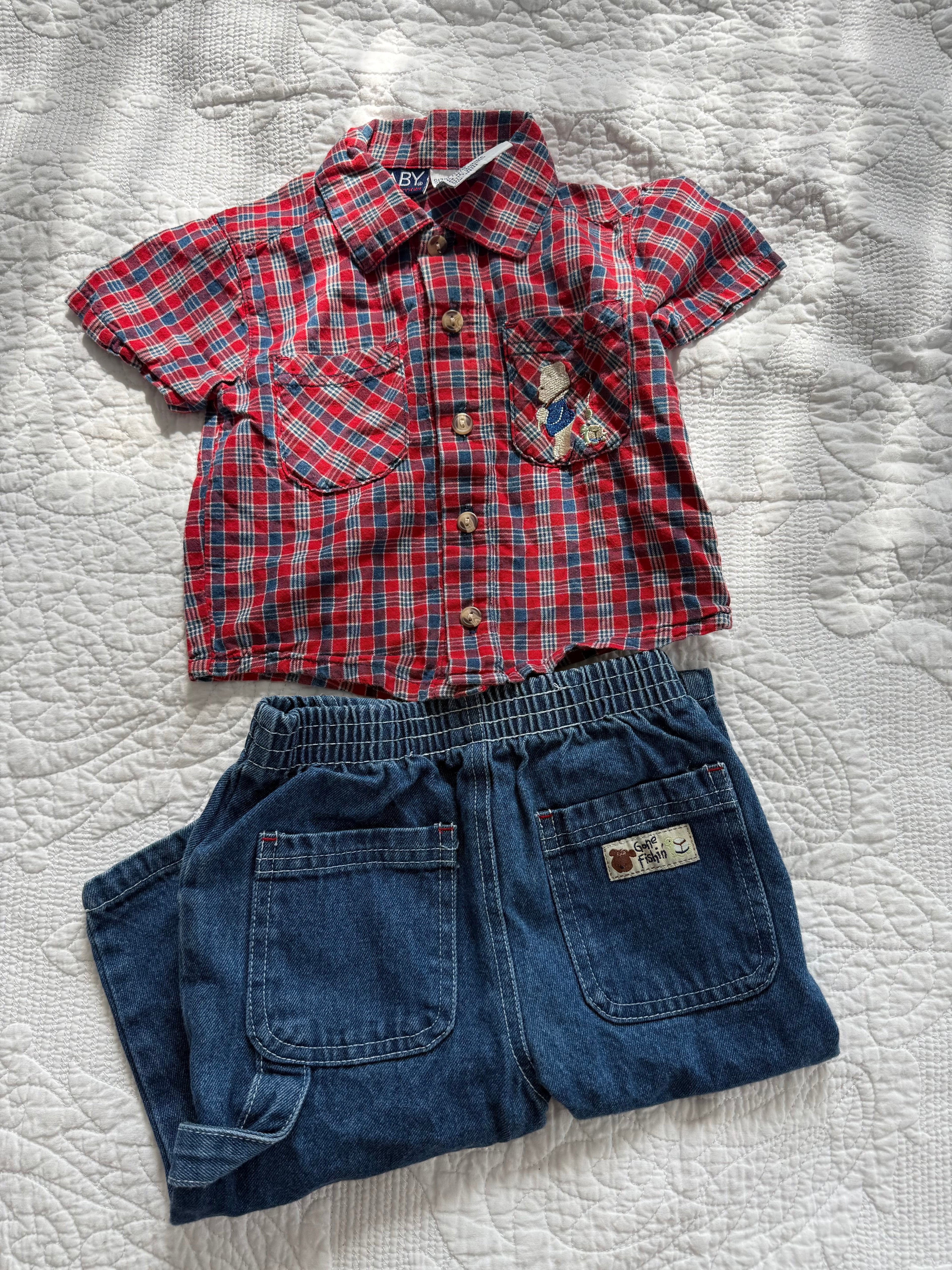 Vintage "Gone Fishin'" Set