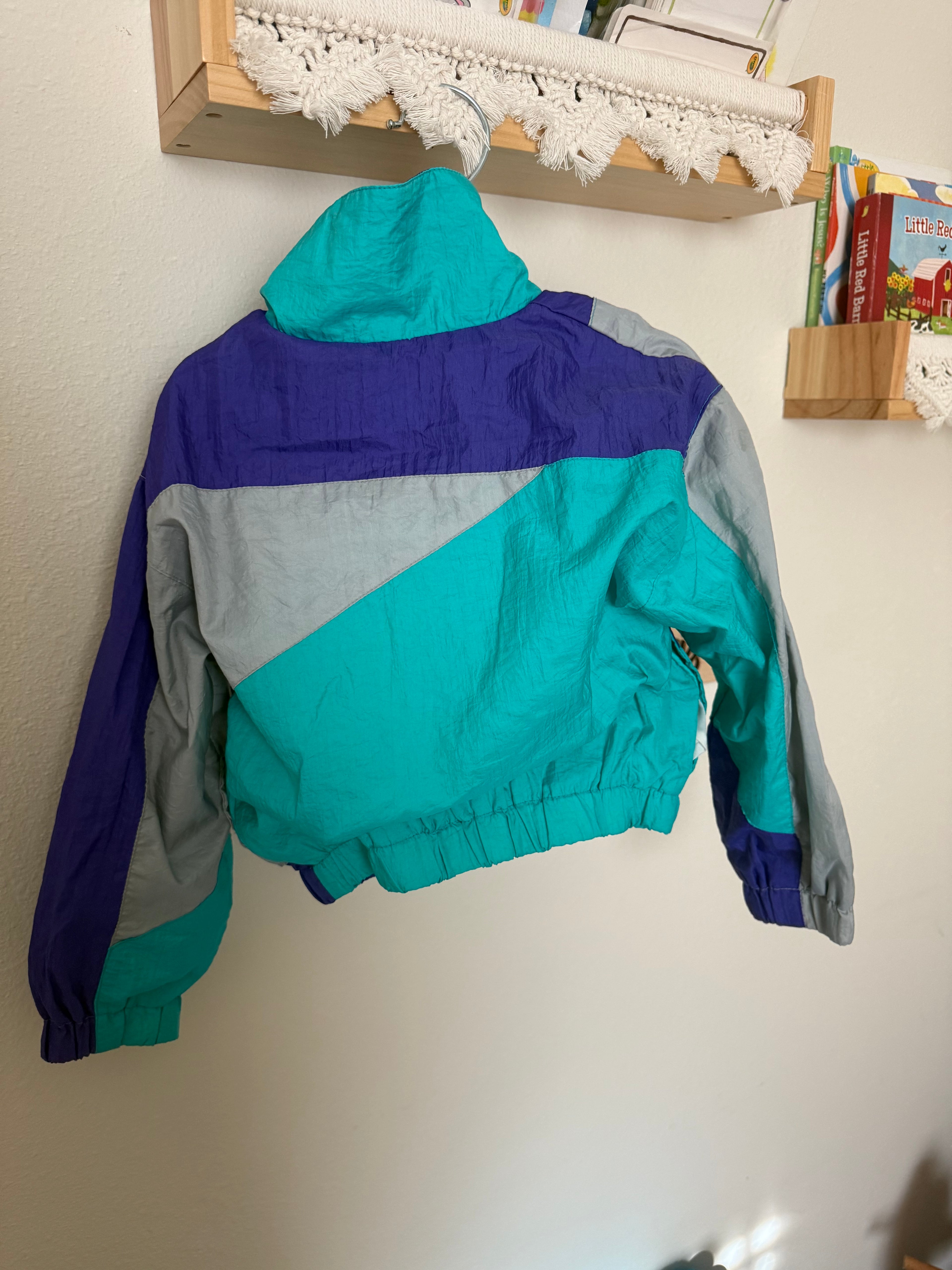 Retro Windbreaker Coat
