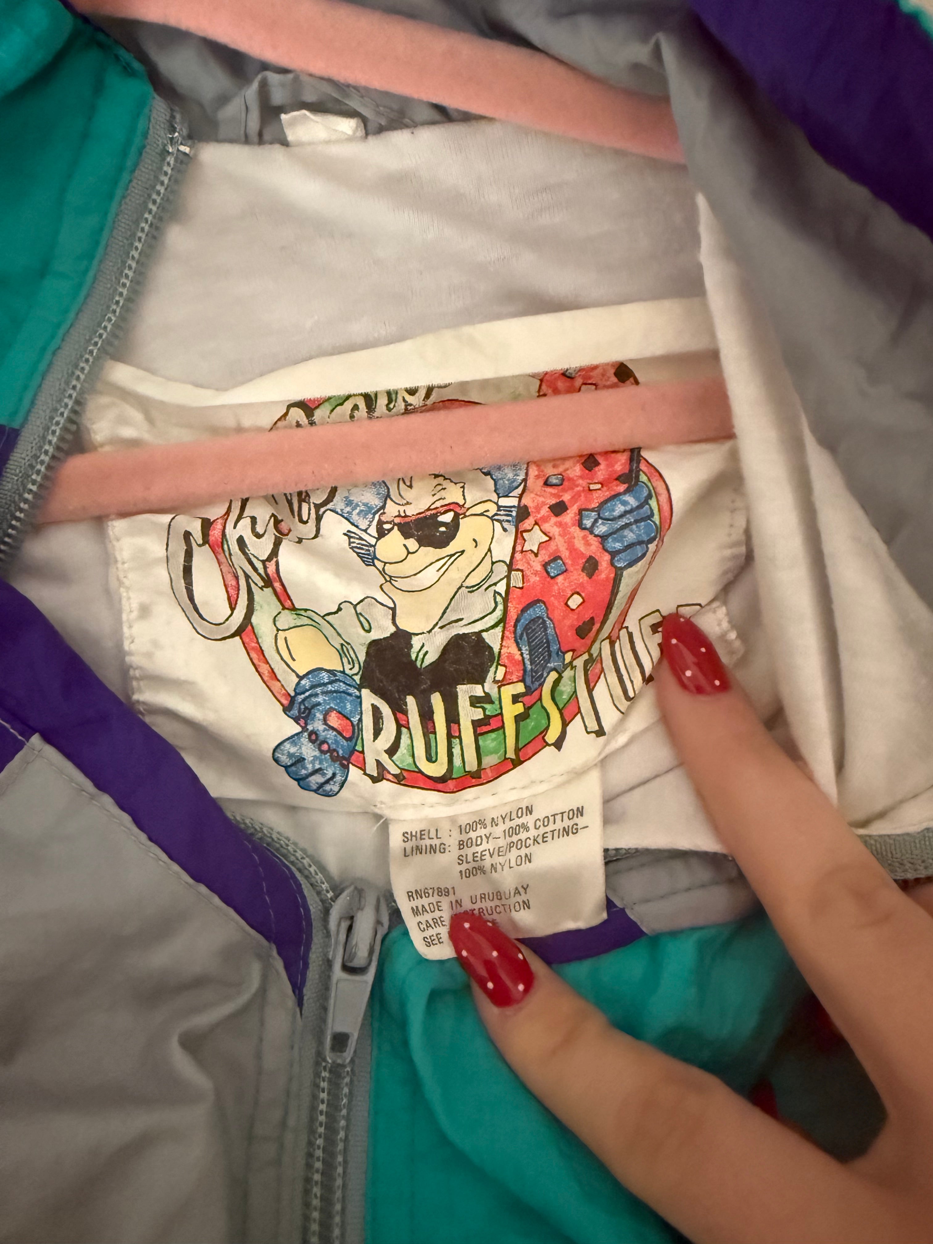 Retro Windbreaker Coat