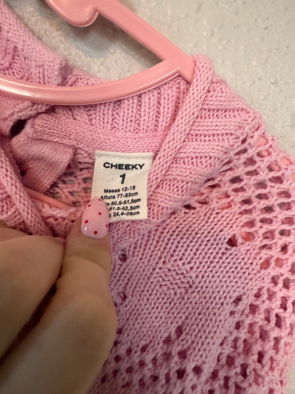 Y2K Pink Floral Crochet Top