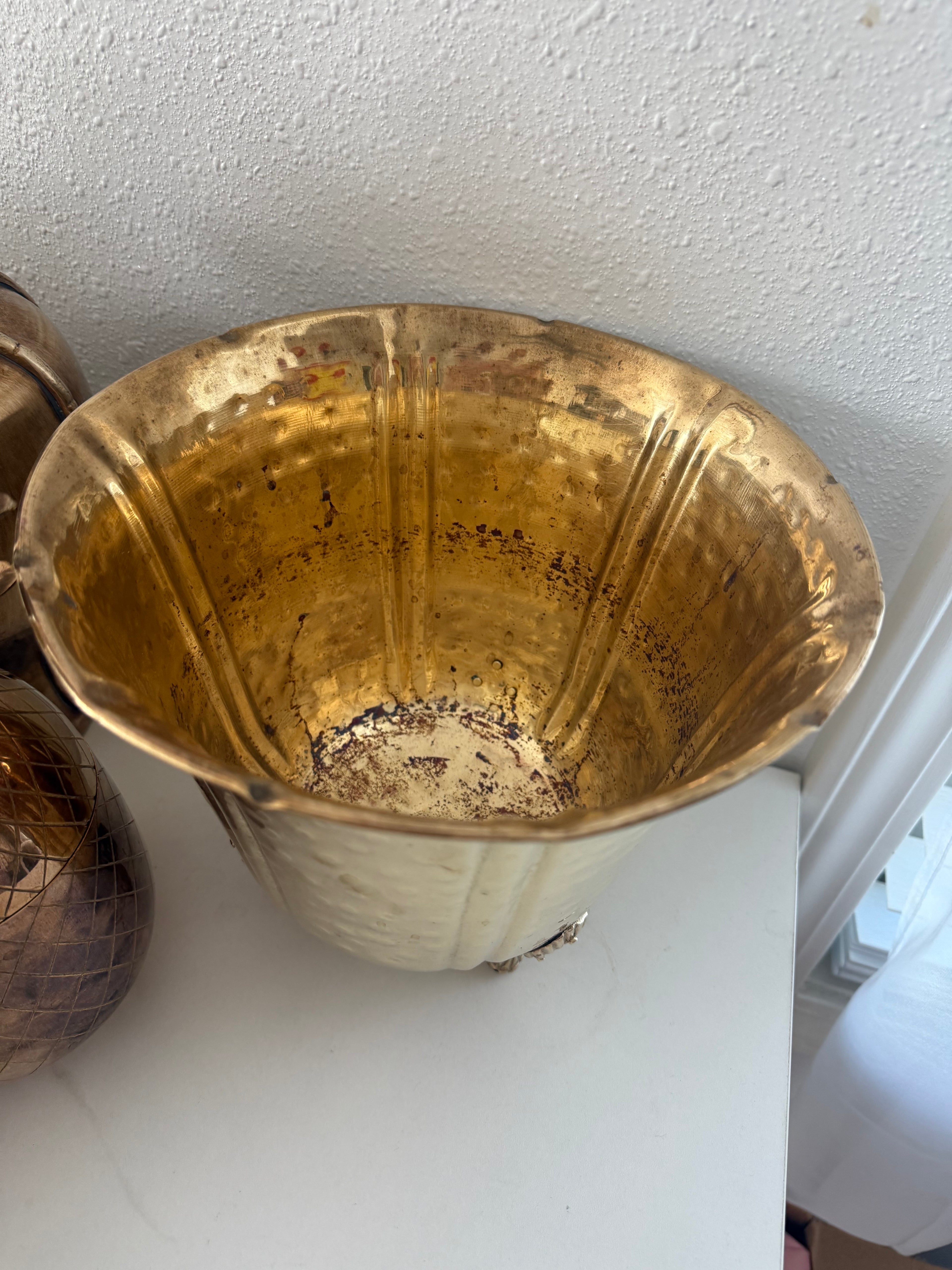 Antique Brass Wine Chiller