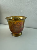 Antique Small Brass Vase