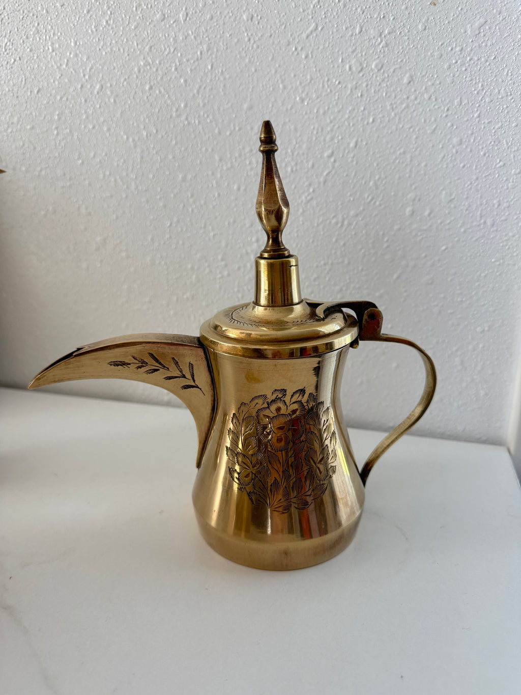Antqiue Unique Brass Teapot