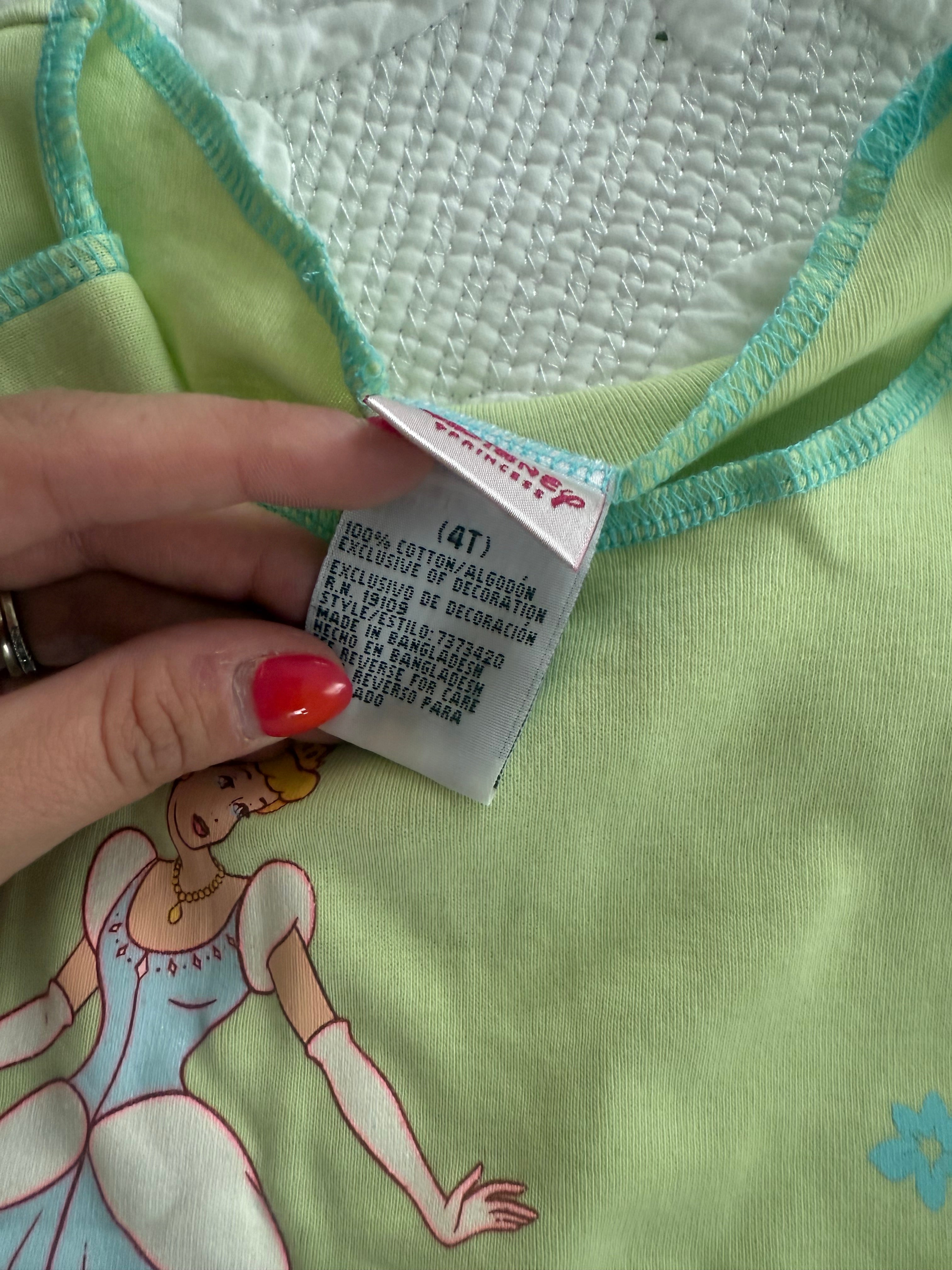 NWT Vintage Cinderella Tee and Shorts Set