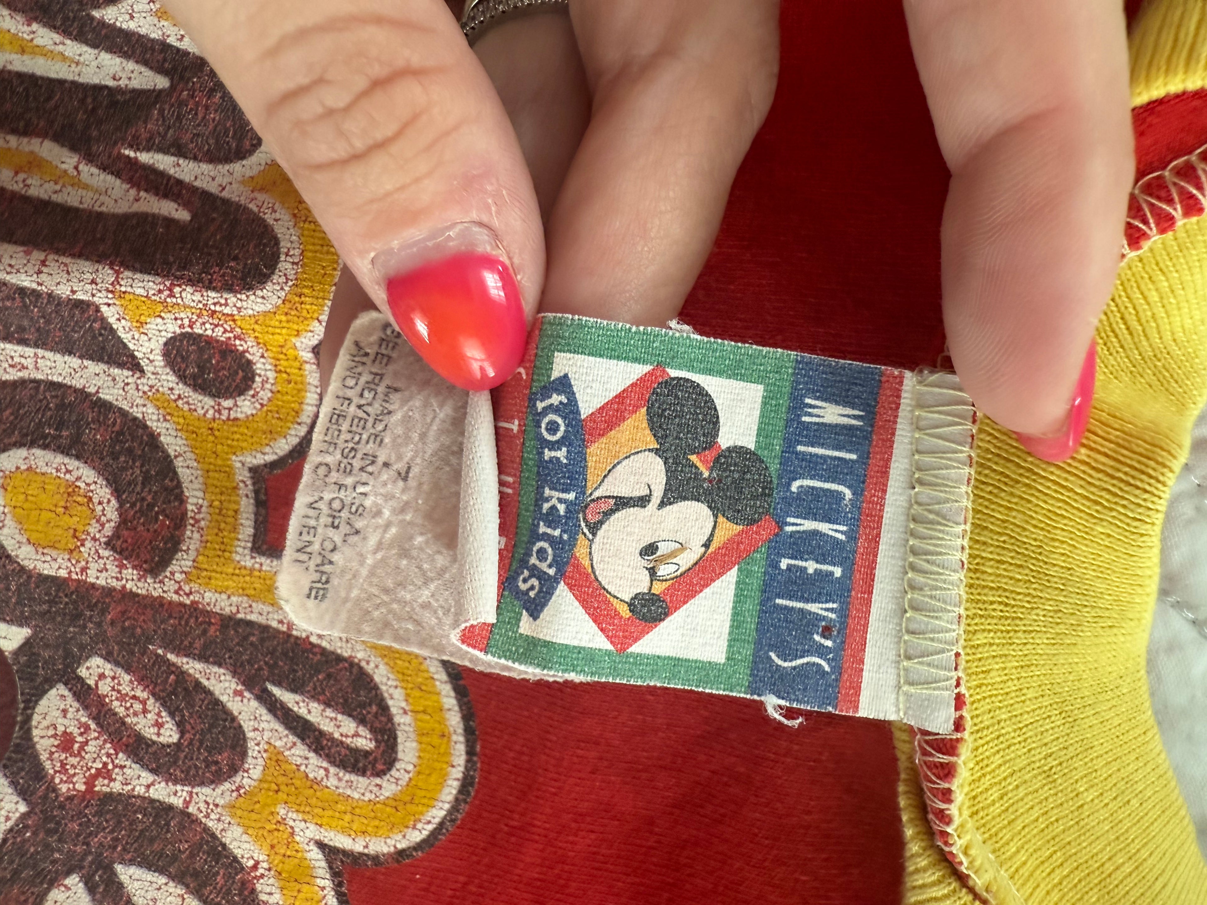 Vintage Mickey Jersey Tee