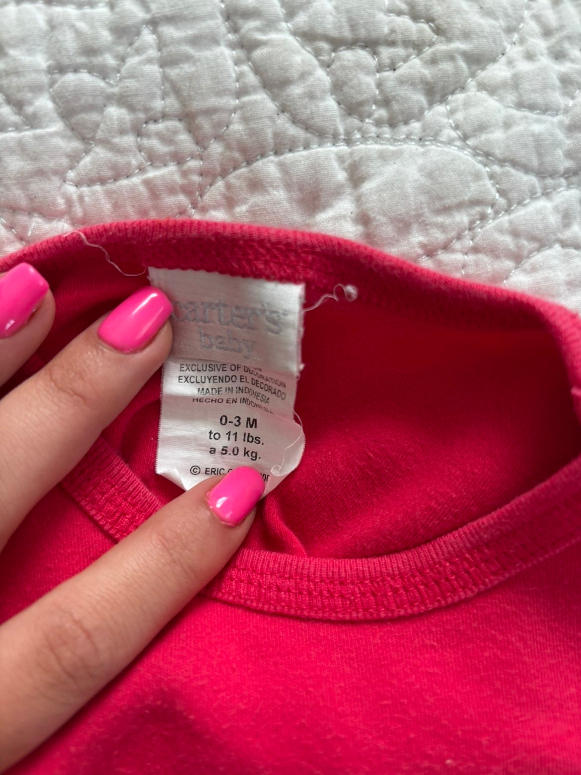 Y2K "a beautiful butterfly" red onesie