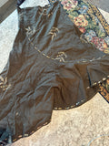 NWT Y2K Sequin Leafed Skirt