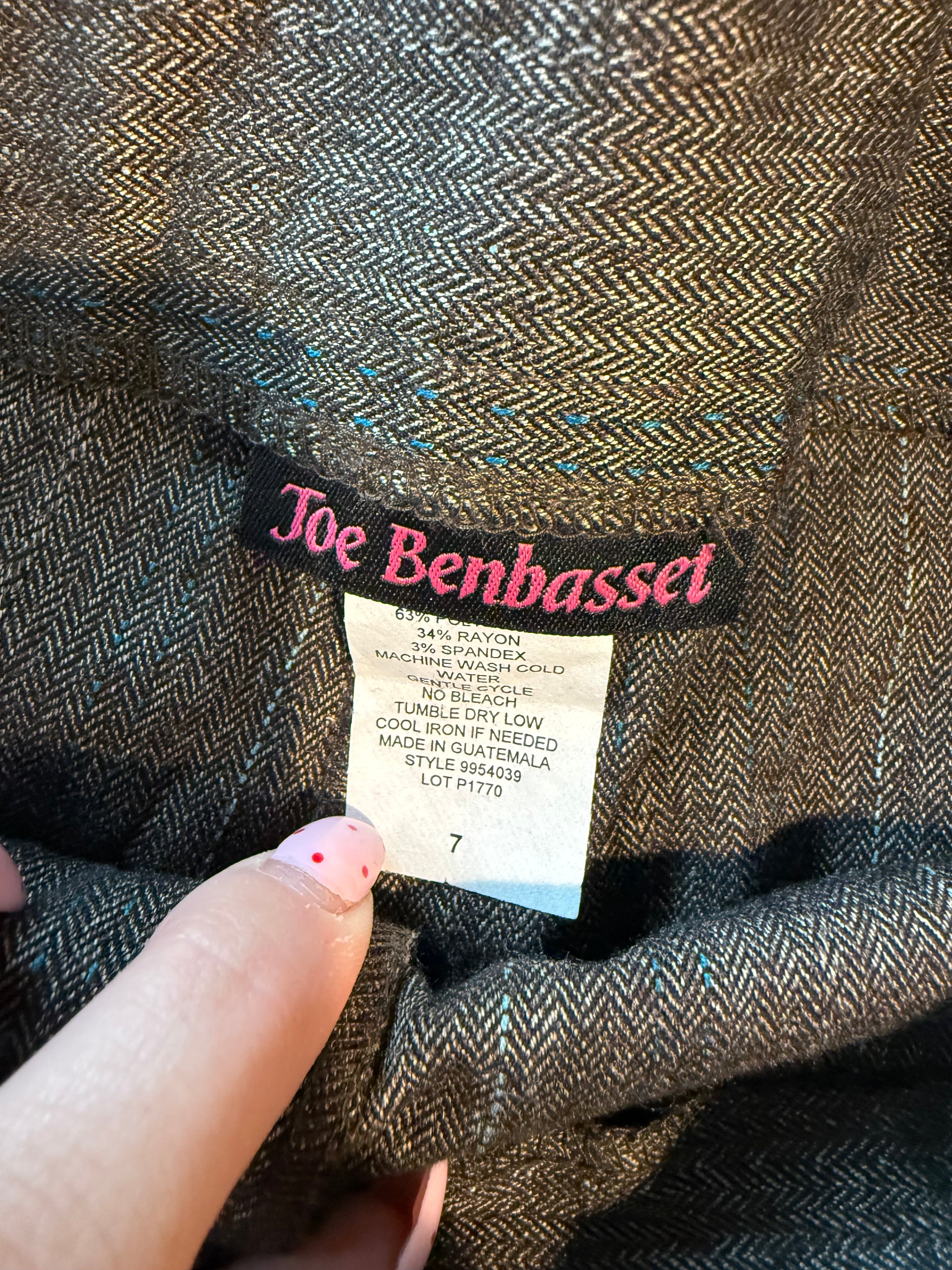 Y2K Heathered Brown Slacks