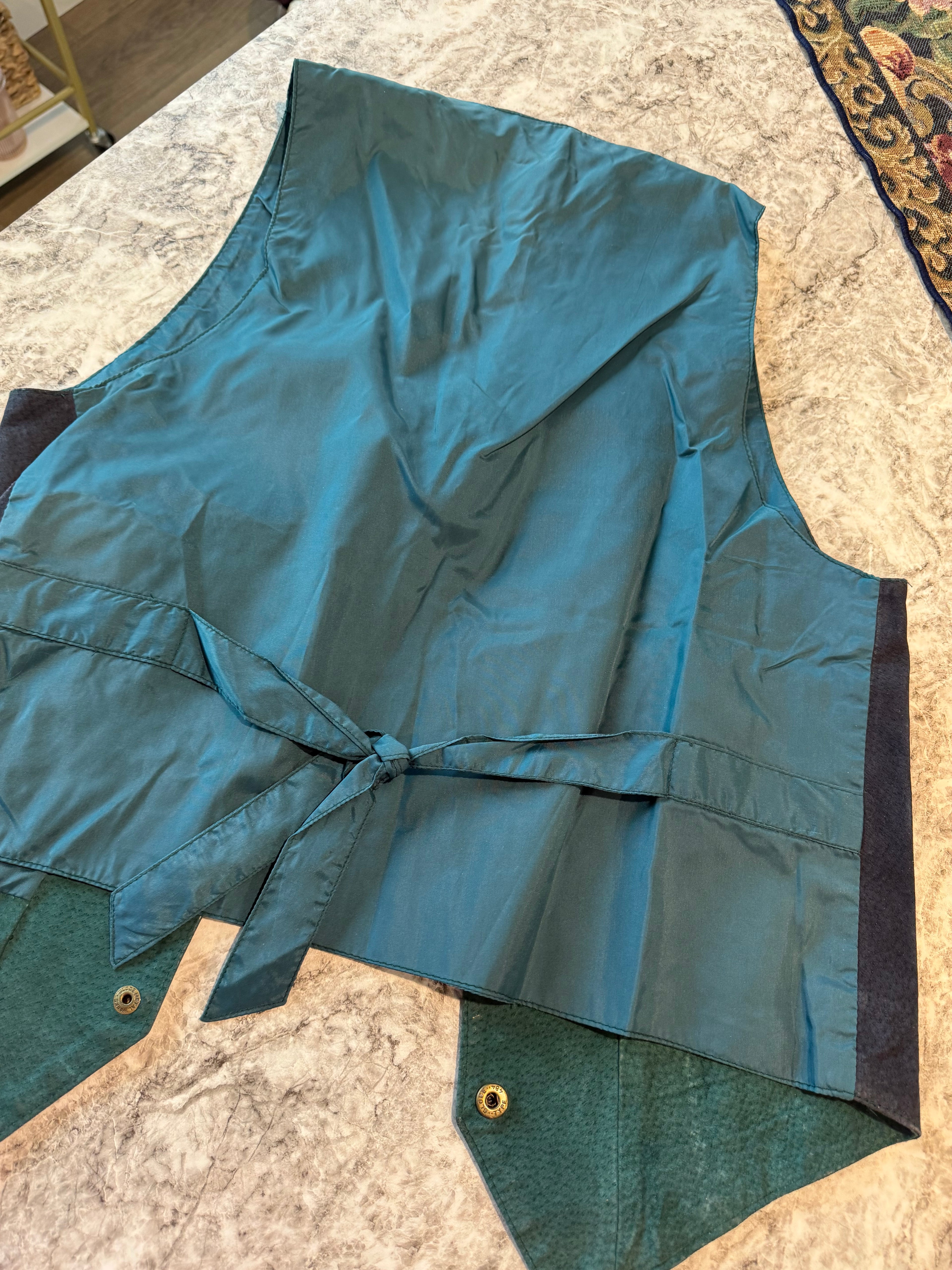Vintage Suede/Leather Colored Vest