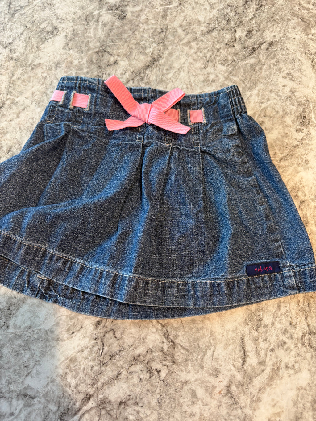 Y2K Riders Denim Skirt