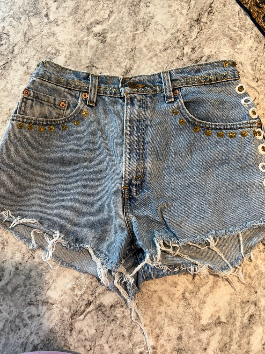 Vintage Reworked Levi's 505's
