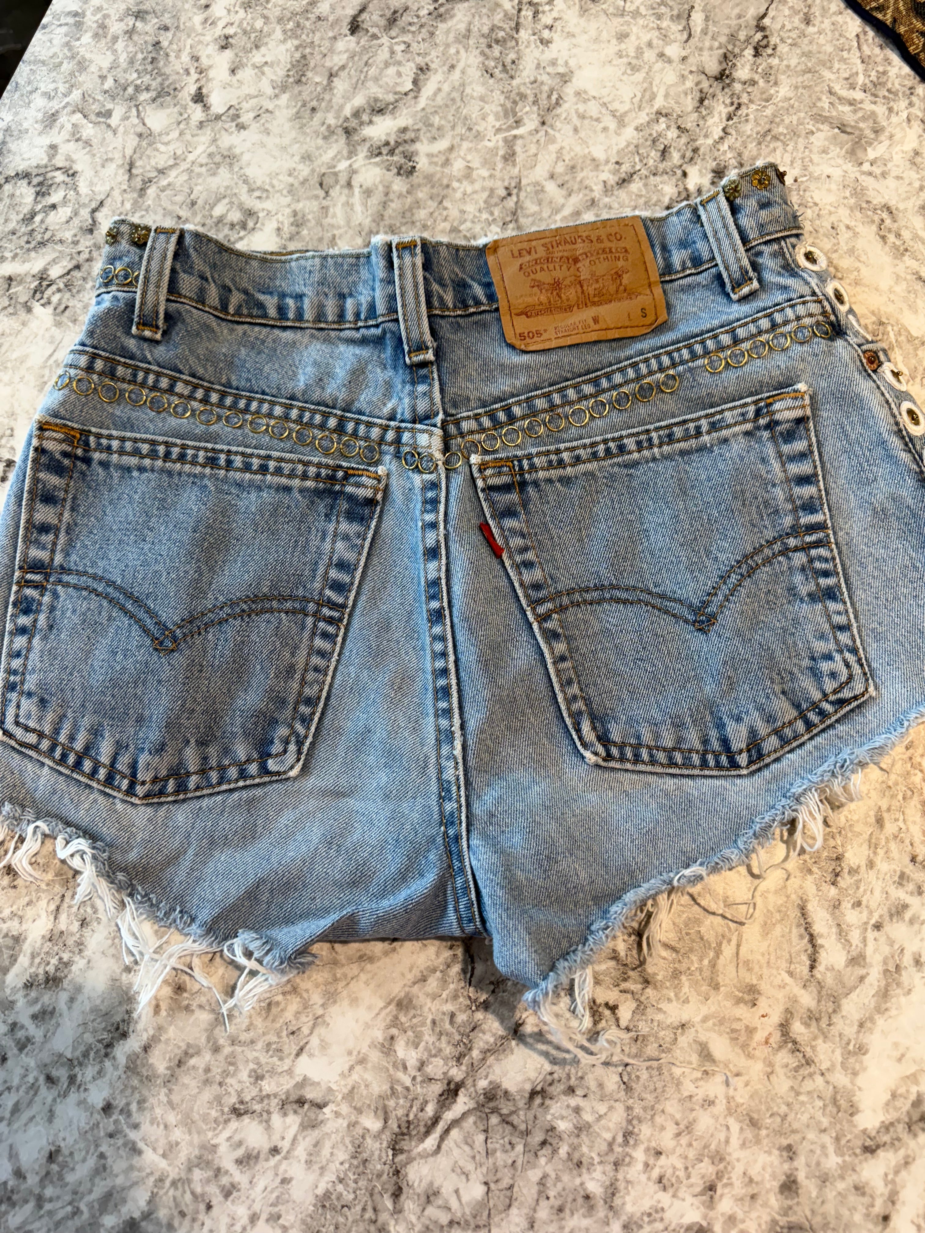 Vintage Reworked Levi's 505's