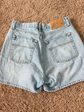 Vintage Express Bleus Denim Shorts