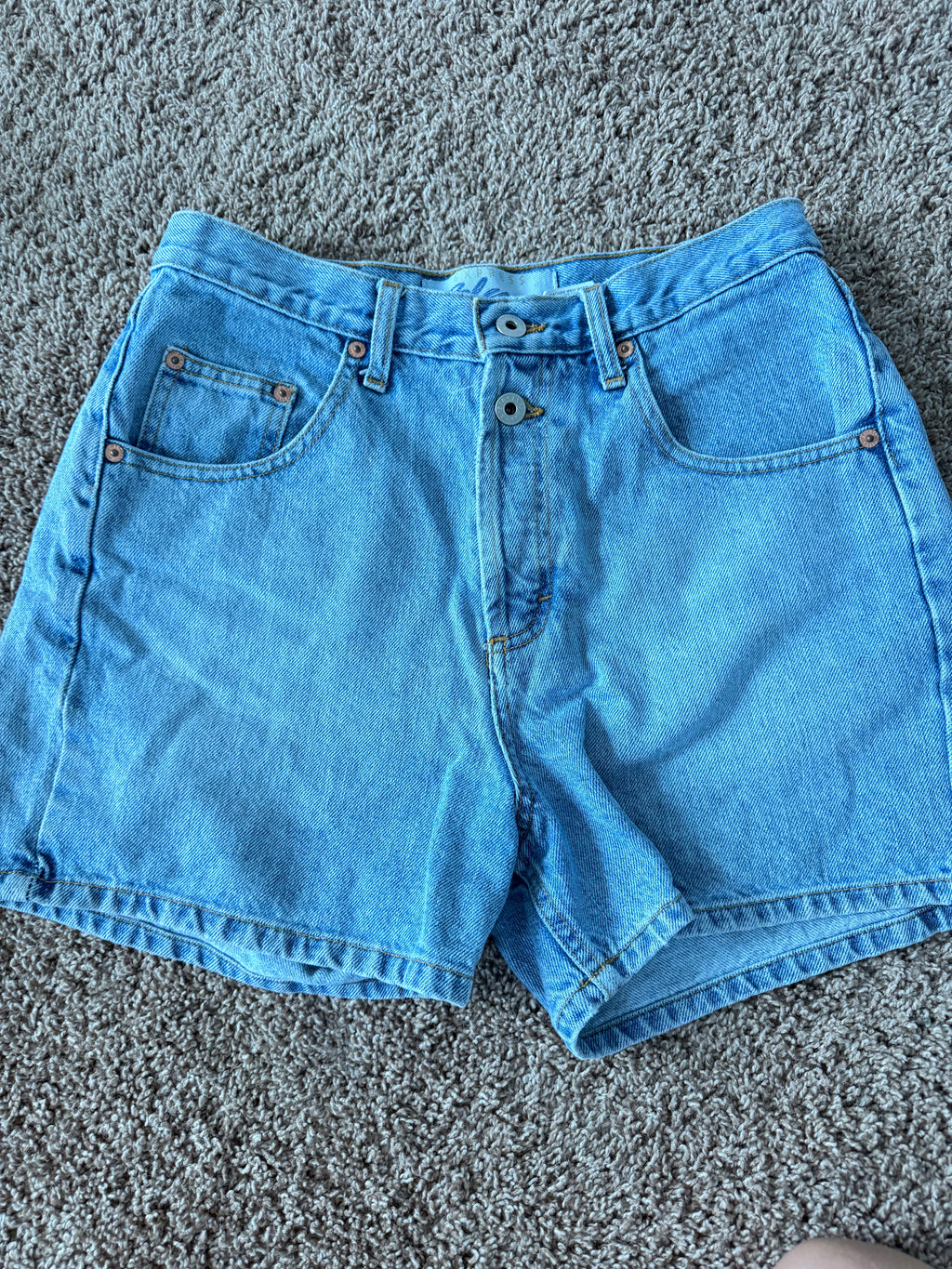 Vintage Express Bleus Denim Shorts