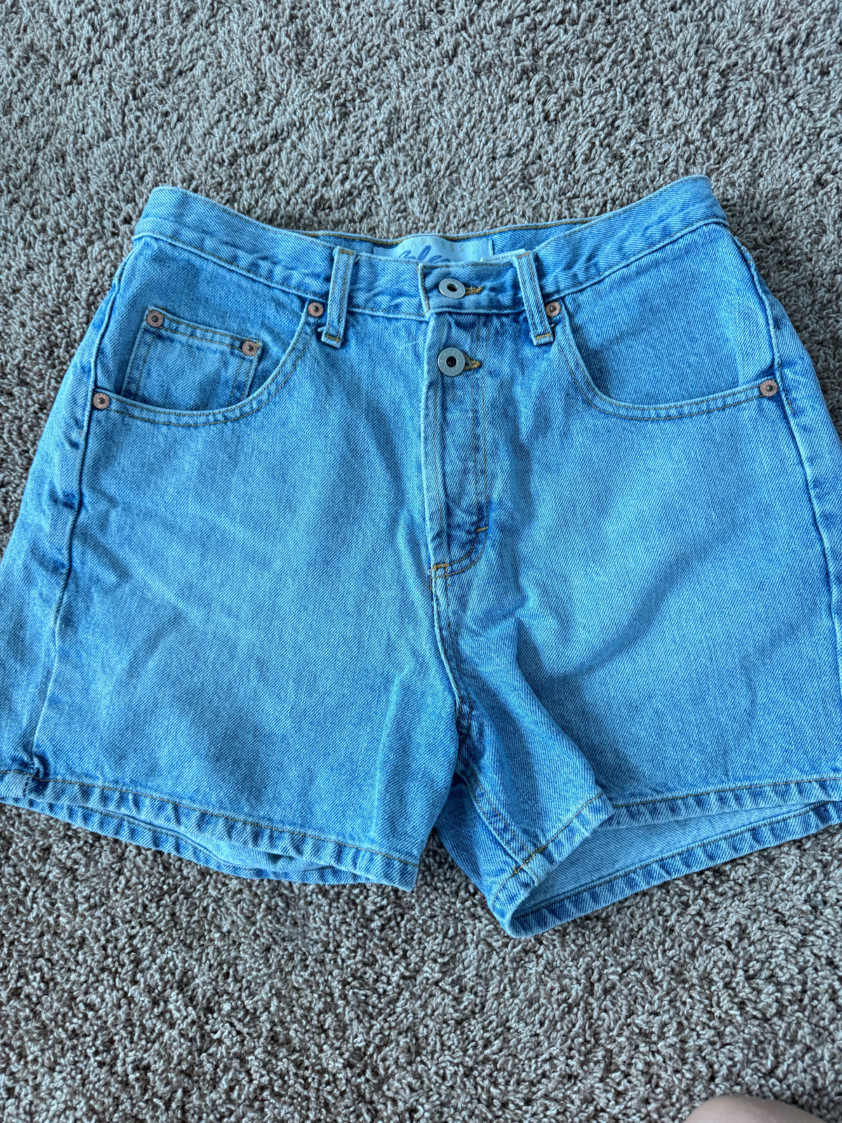 Vintage Express Bleus Denim Shorts