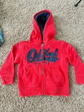 Y2K Red OshKosh Hooded Jacket