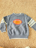 Y2K Knit Football Sweater