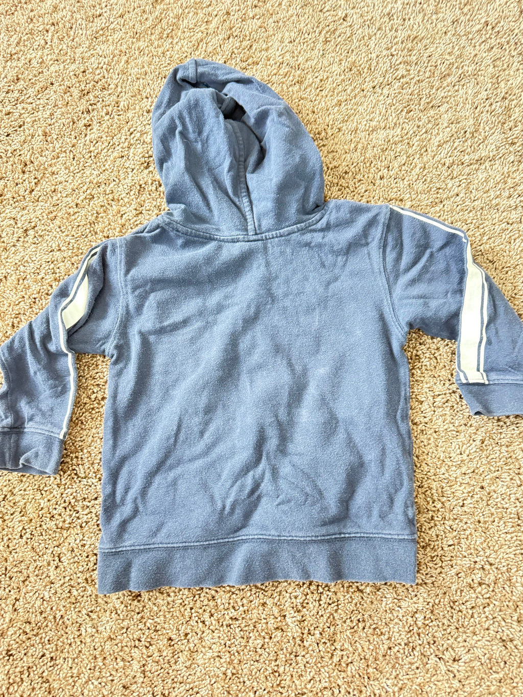 Early 2000's GAP Navy and Yellow Hooded Jacket