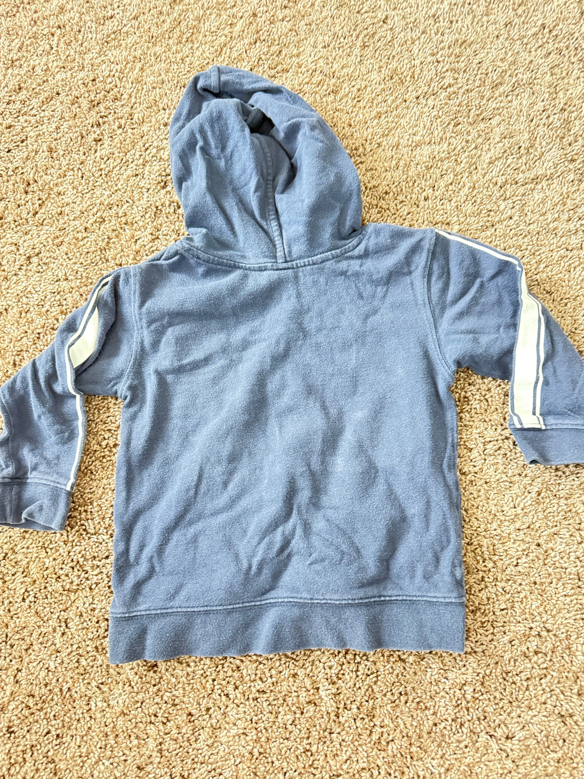 Early 2000's GAP Navy and Yellow Hooded Jacket