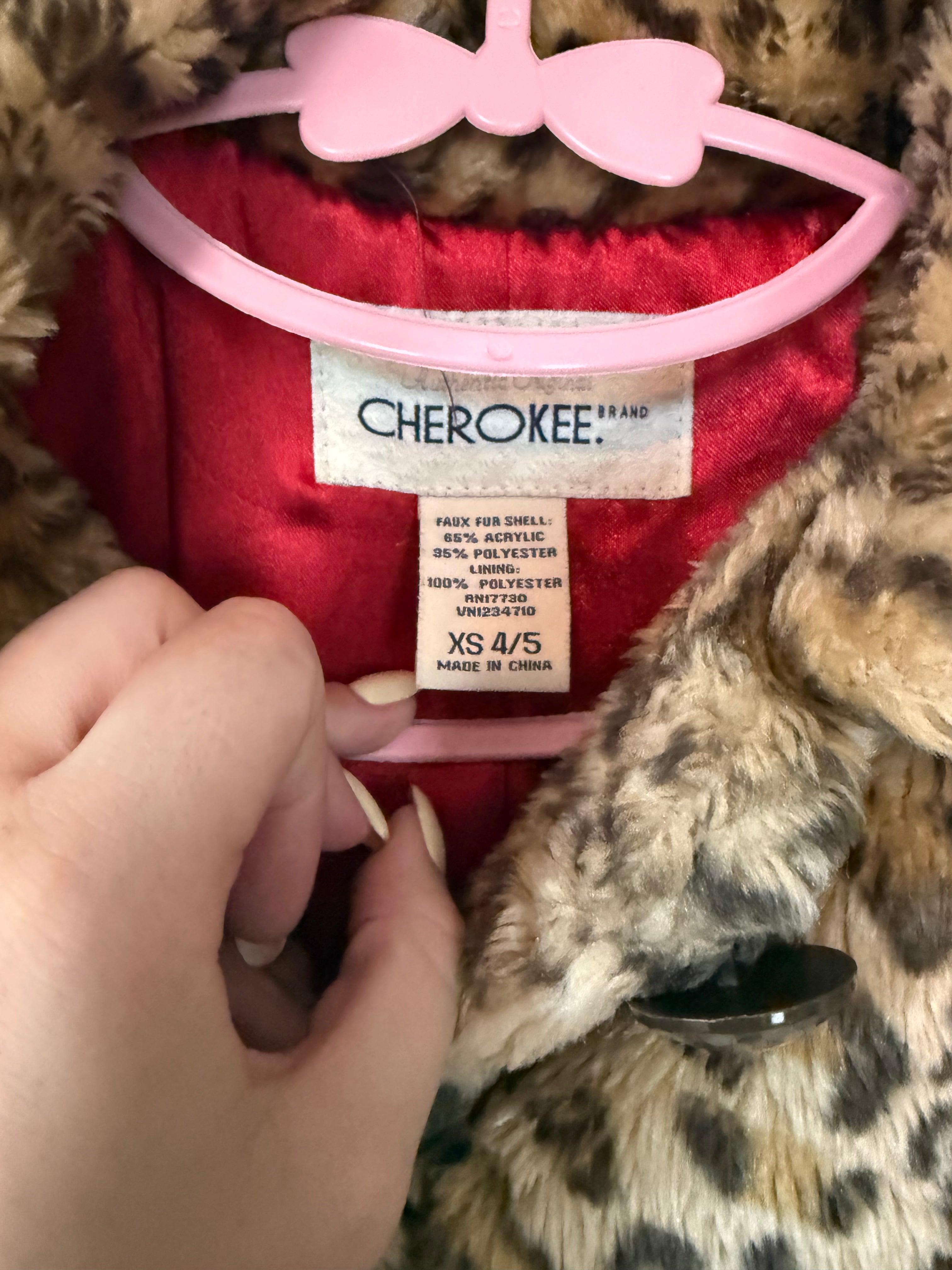 Y2K Leopard Coat