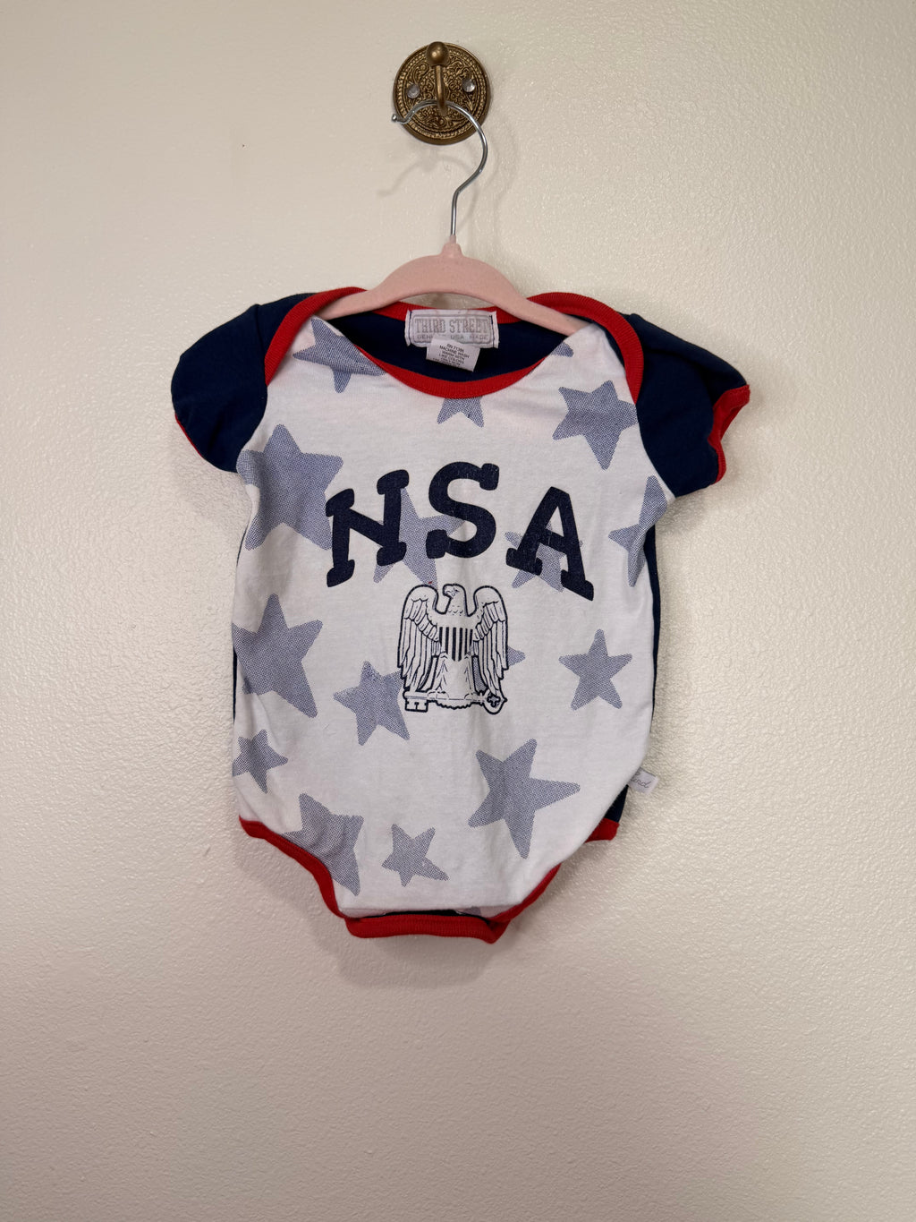 Vintage Americana Onesie
