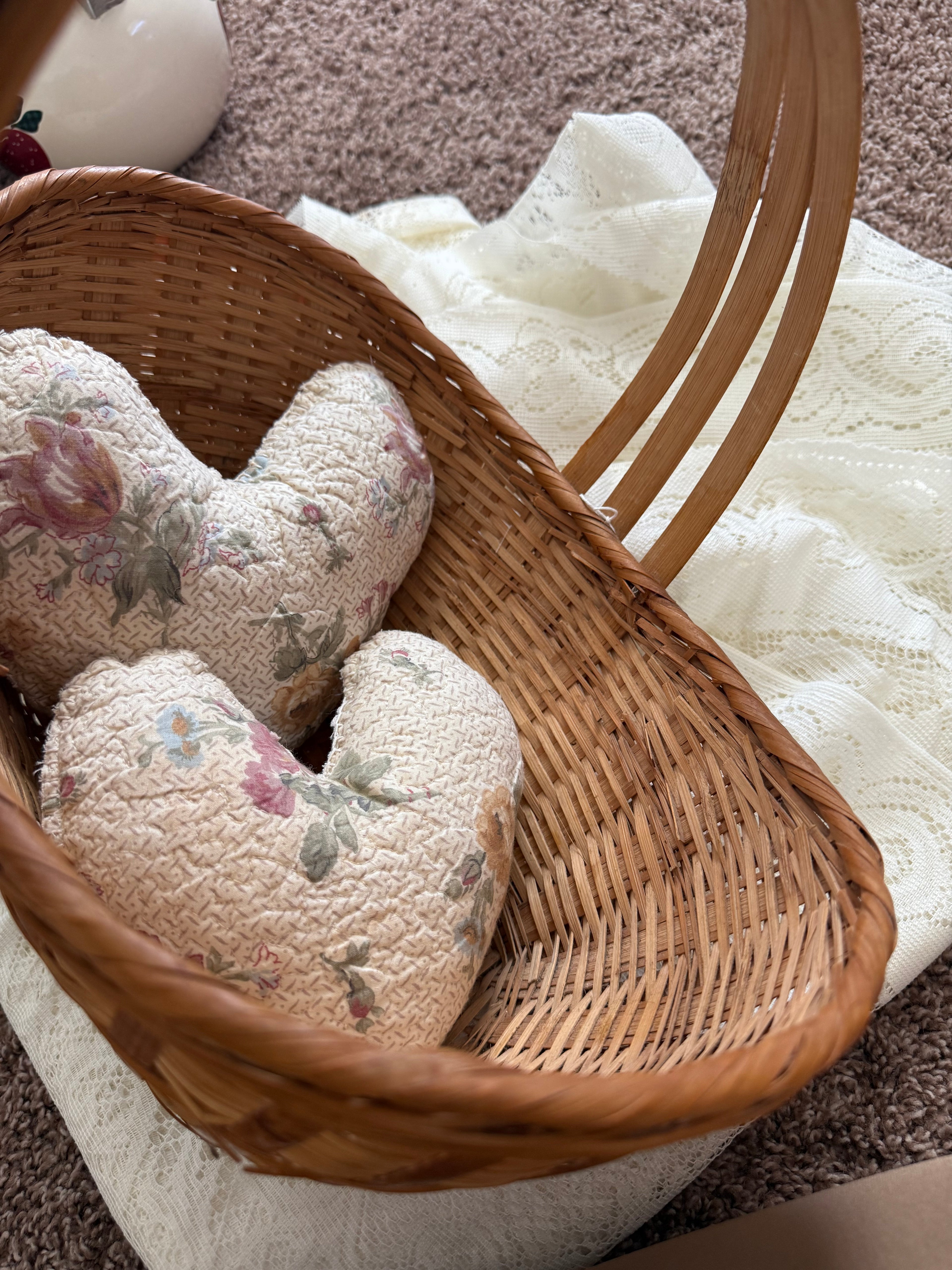 Vintage Quilted Hearts Fillers